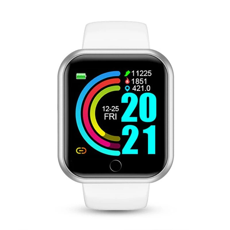 Smart Fitness Watch — Bluetooth Health Tracker for Men & Women