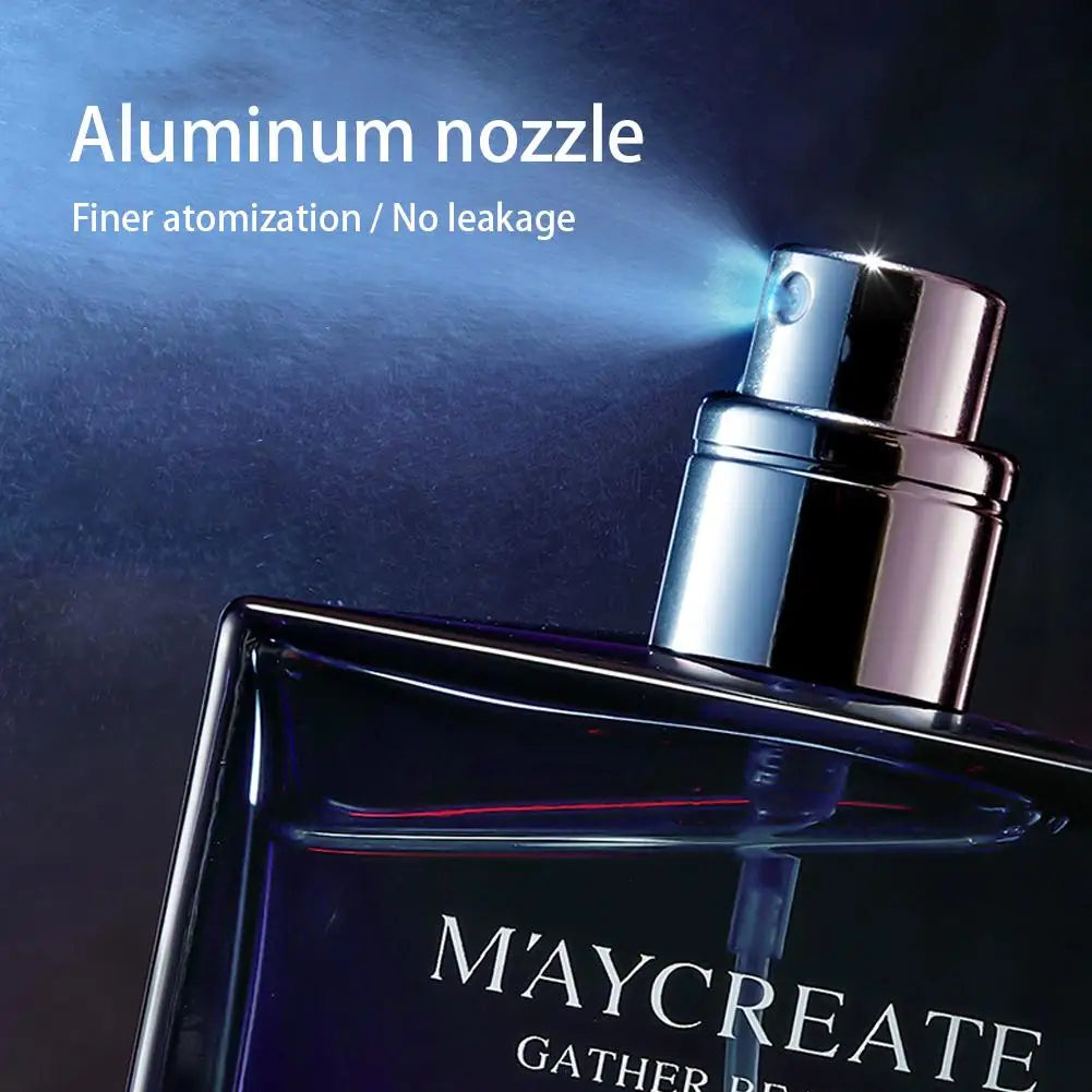 Men's Cologne Spray 55ml — Long-Lasting Floral & Woody Fragrance