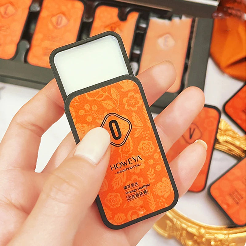 Floral Solid Perfume Set — 4 Pcs