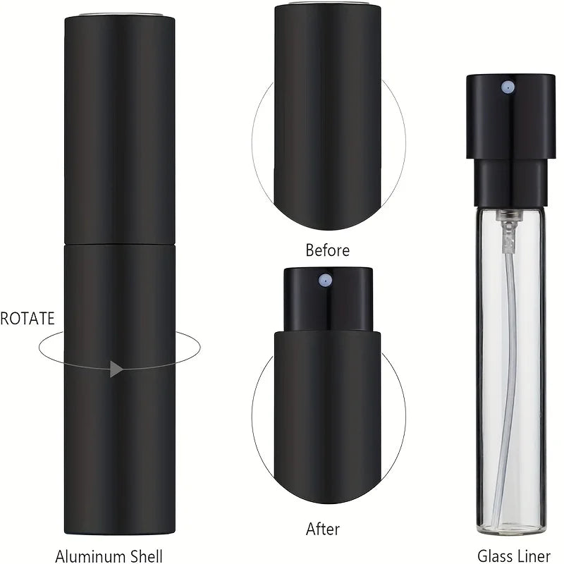 Mini Refillable Perfume Spray Bottle — 10ml